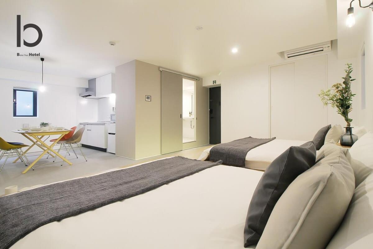 Bhotel Heiwaodori 302 - Huge Apt In Famous Hiroshima Dori For 6P Dış mekan fotoğraf